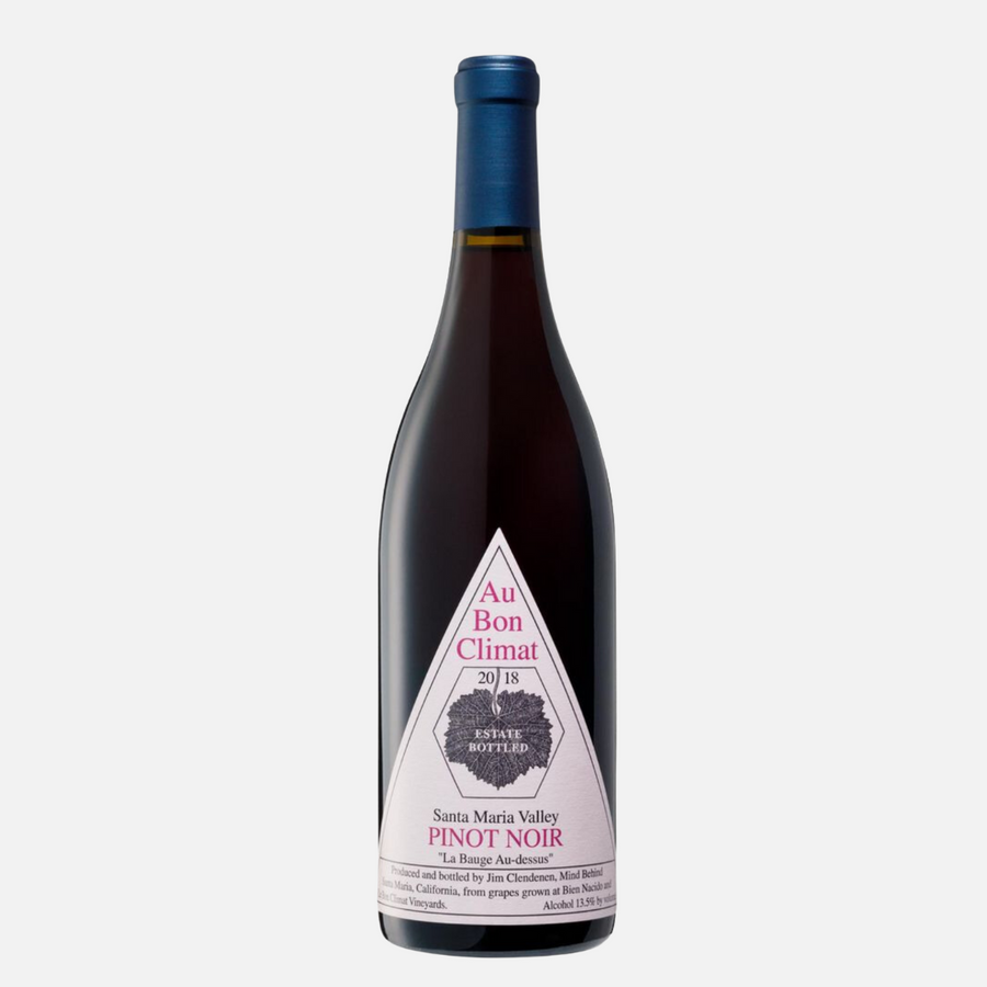 Rượu Vang Đỏ Au Bon Climat Santa Maria Valley La Bauge Au Dessus Estate Bottled Pinot Noir