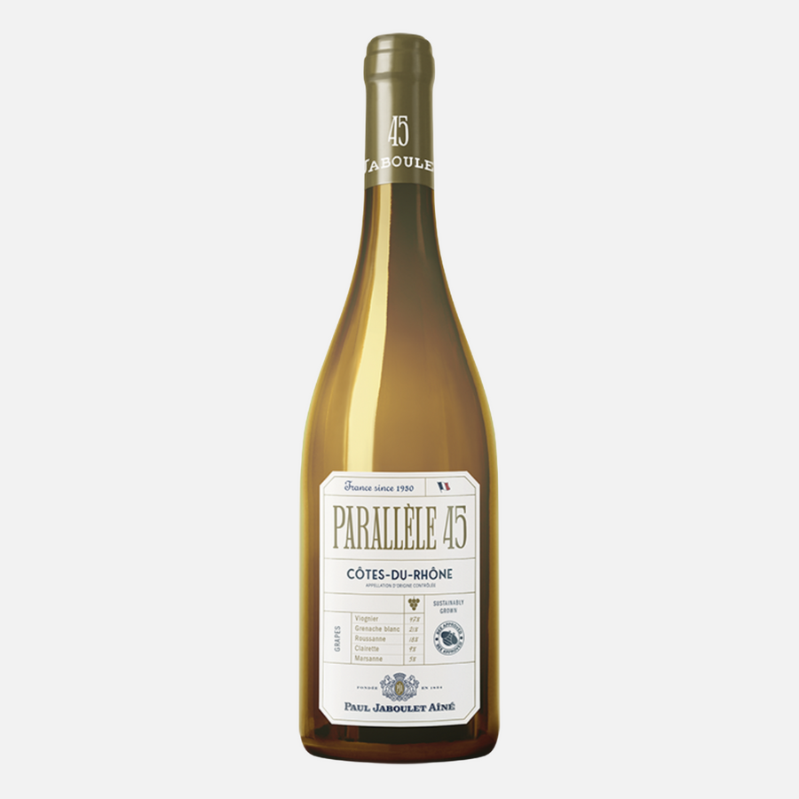 Rượu Vang Trắng Paul Jaboulet Aine Parallele 45 Cotes Du Rhone