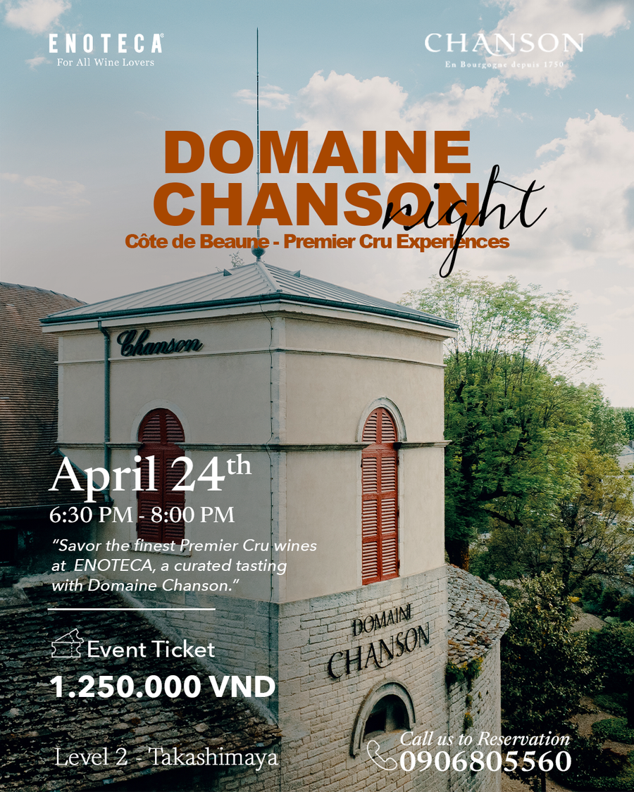 [Tasting Event] Domaine Chanson Night