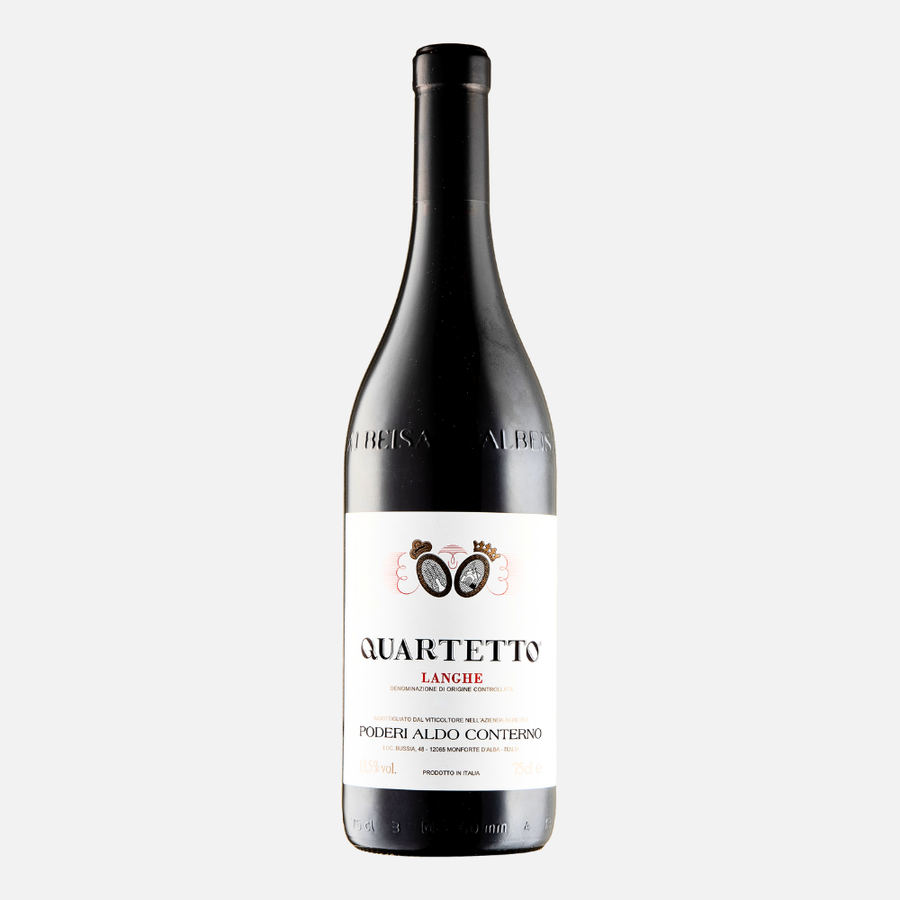 Rượu vang Đỏ Poderi Aldo Conterno Langhe Rosso, Quartetto