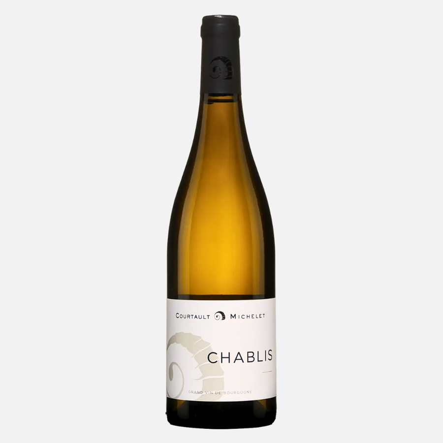 Rượu Vang Trắng Courtault Michelet Chablis